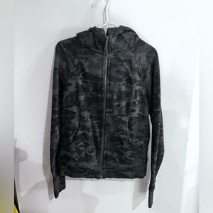 Lulu Lemon Zip Up Camo Sweater